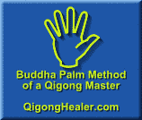 Buddha Palm Method of a Qigong Master Logo