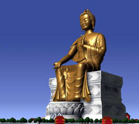 Maitreya Buddha Statue in India