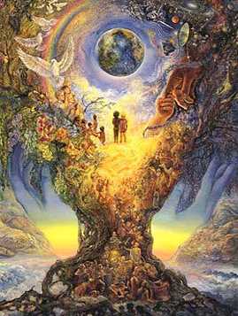 Millennium Tree (Tree of Peace) by Josephine Wall