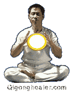 Buddha Palms with Energy Ball